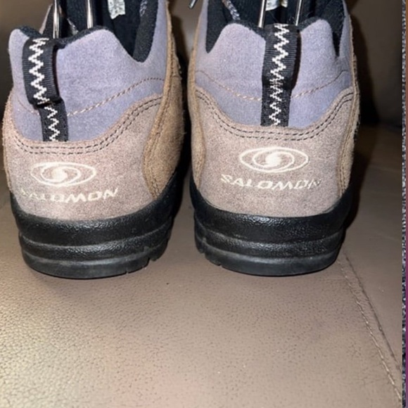 Salomon Suede Hiking Boots, Women’s size 37 2/3 - Picture 6 of 8